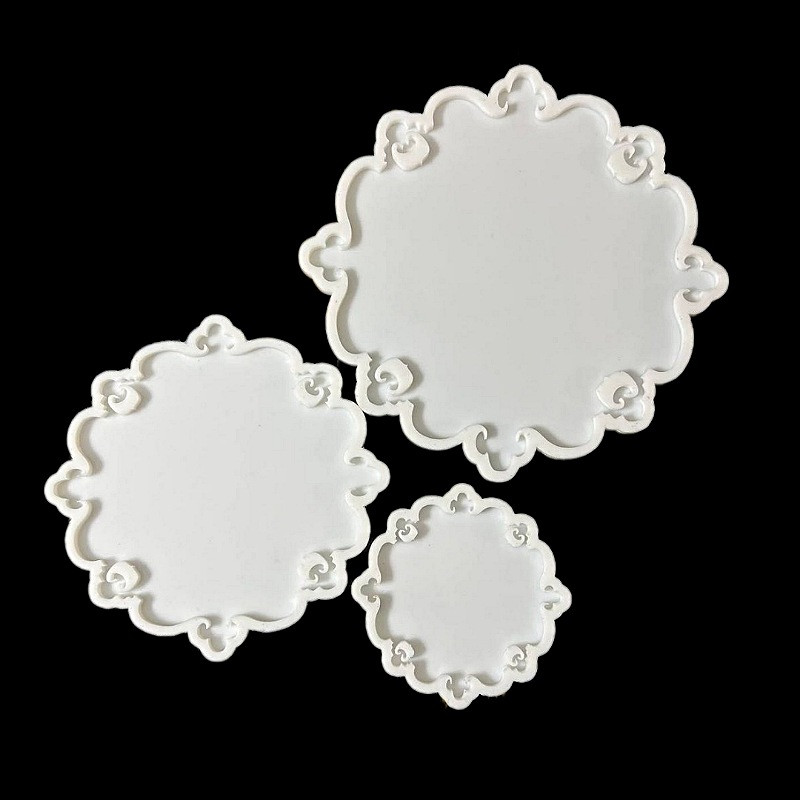 قالب سیلیکونی طرح گل مجموعه 3  عددی