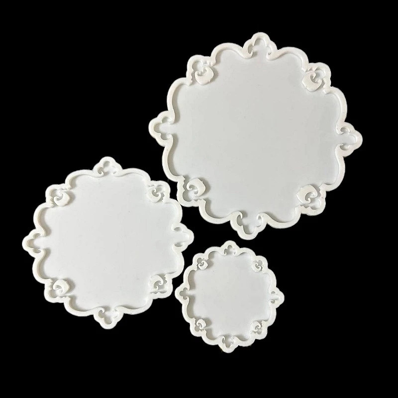 قالب سیلیکونی طرح گل مجموعه 3  عددی