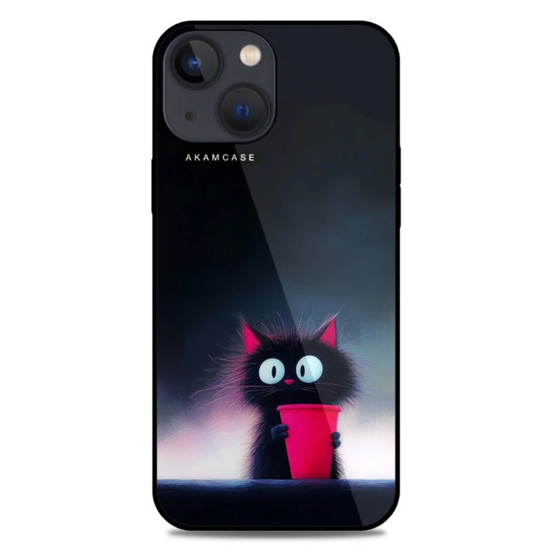 کاور آکام مدل AMC-WA13M-CATS-36 مناسب برای گوشی موبایل اپل iPhone 13 Mini