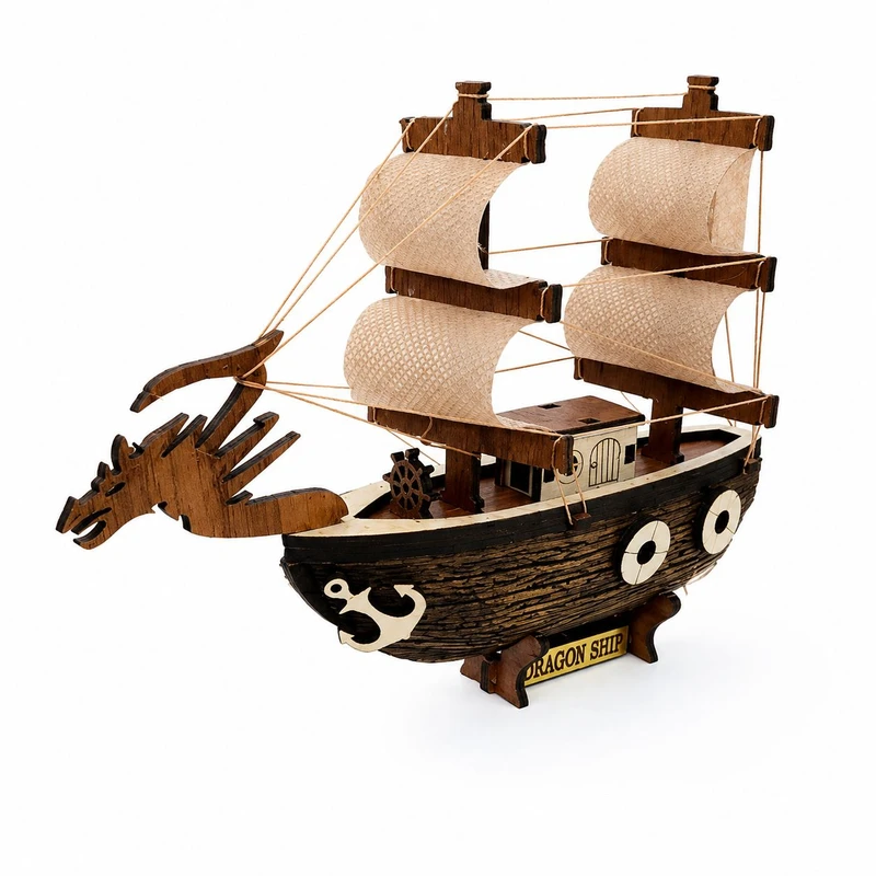 ماکت کشتی دکوری مدل DRAGON SHIP