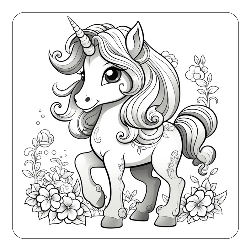 مگنت کاکتی طرح اسب تک شاخ و یونیکورن مدل mp29739