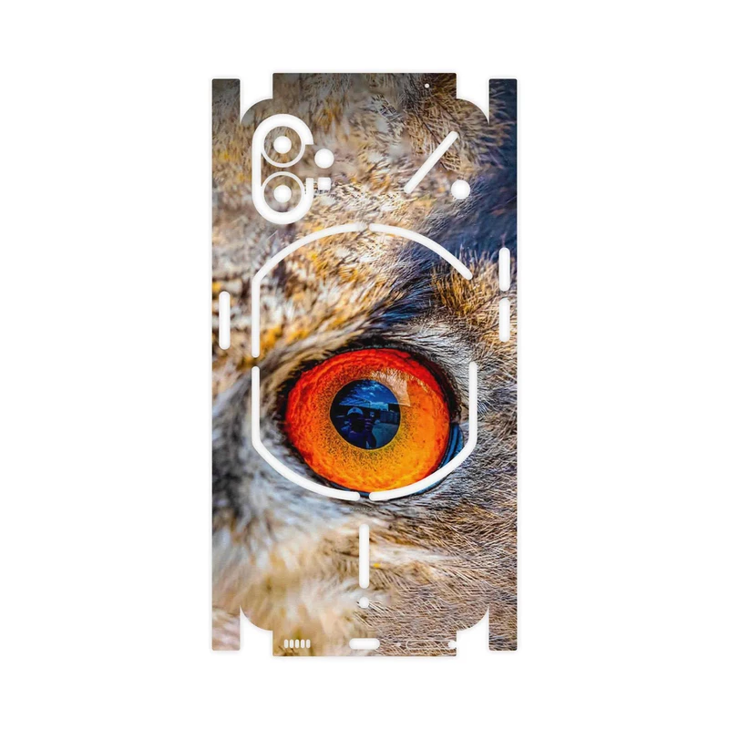 برچسب پوششی ماهوت مدل Owl eyes-FullSkin مناسب برای گوشی موبایل ناتینگ Phone 1