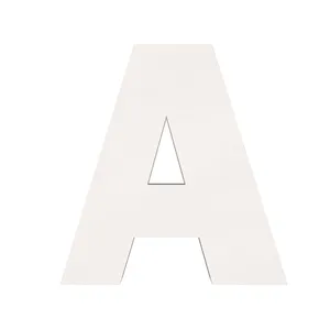  ماکت دکوری طرح حروف برجسته کد A-LARGE