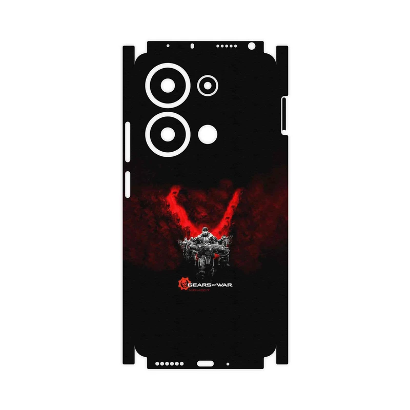 برچسب پوششی ماهوت مدل GEARS_OF_WAR-FullSkin مناسب برای گوشی موبایل شیائومی Poco M6 Pro 4G