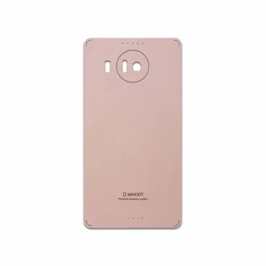 MAHOOT Rose Gold Leather Cover Sticker for Microsoft Lumia 950 XL