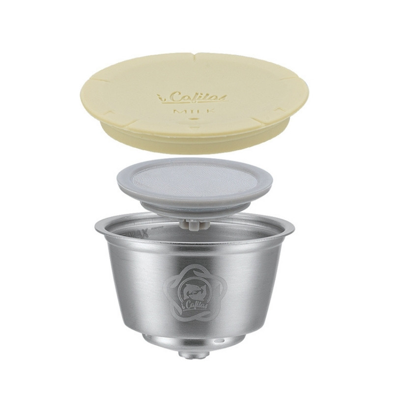 کپسول قهوه آی کافیلاس مدل قابل شارژ شیر کد dolce