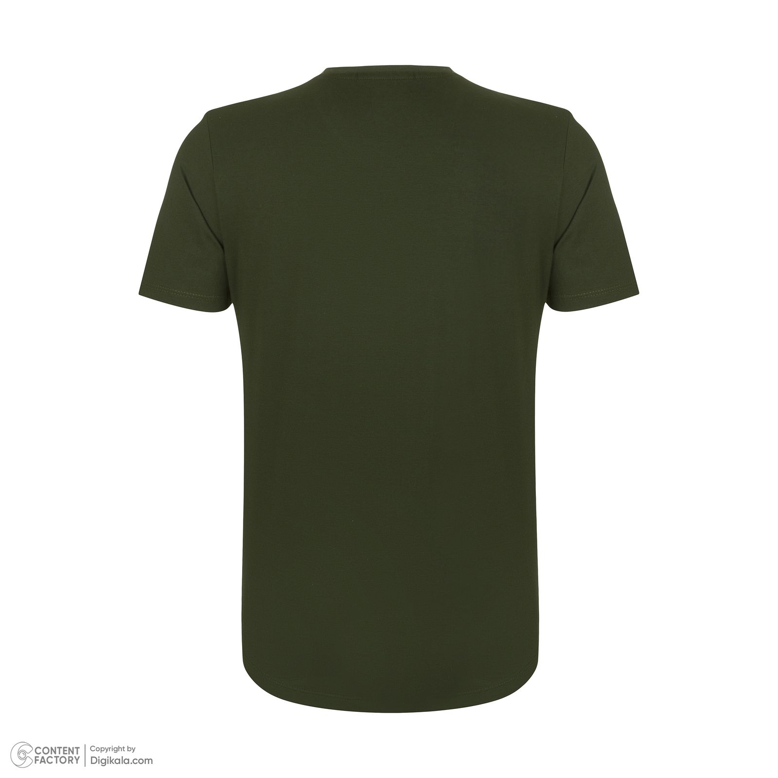 تی شرت لانگ  آستین کوتاه مردانه باینت مدل 761-3 رنگ سبز -  - 4