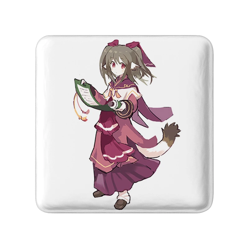 مگنت خندالو طرح بازی Utawarerumono مدل مربعی کد 35402