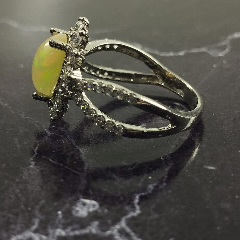 انگشتر نقره زنانه سلین کالا مدل اپال کد 113