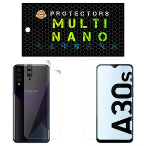 Multi Nano X-SFT Screen Protector For Samsung Galaxy A30s with back skin