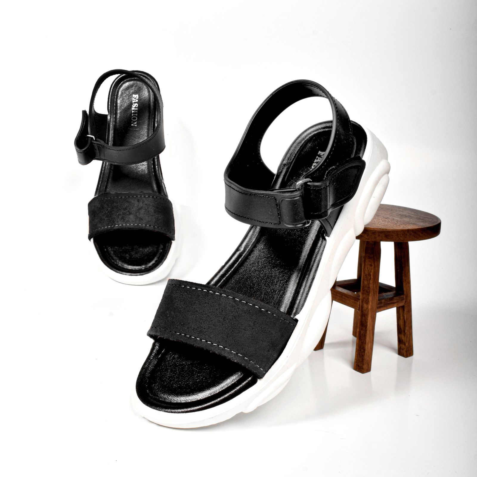 صندل زنانه پاپا مدل ملودی سوئیت کد 1436-BK -  - 11