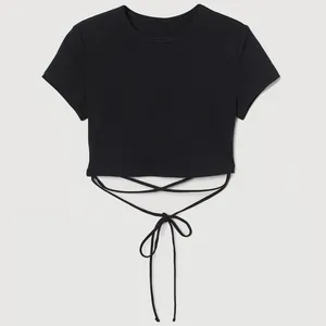 کراپ‌تاپ آستین کوتاه زنانه اچ اند ام مدل  0952550001