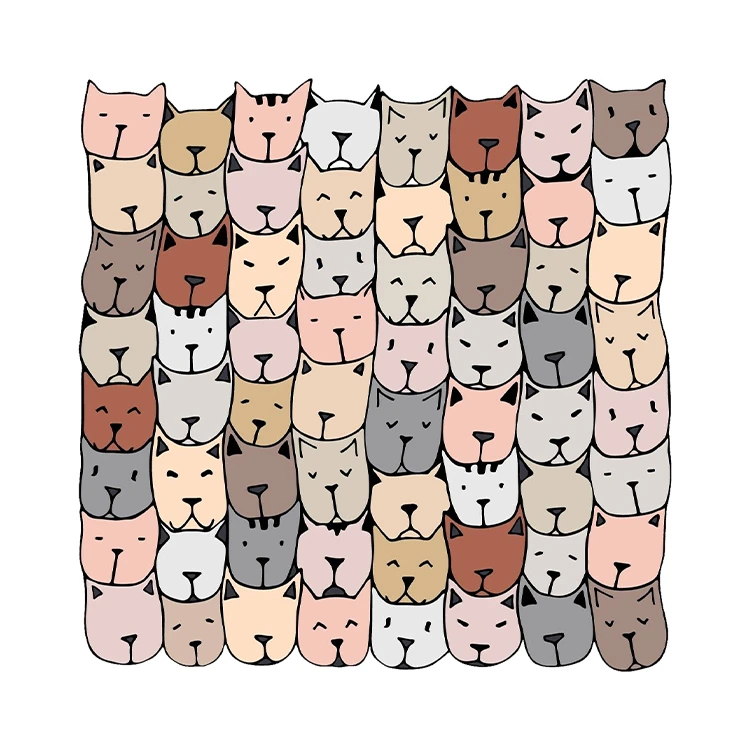 استیکر پارچه و لباس پاد آفرین مدل کارتونی کد S631