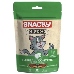تشویقی گربه مدل hairball control مرغ وزن 60 گرم