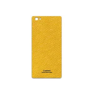 MAHOOT Mustard-Leather Cover Sticker for Huawei P8 Lite
