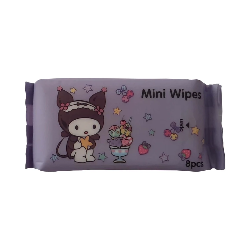 دستمال مرطوب کودک مدل کرومی و بستنی کد 3014