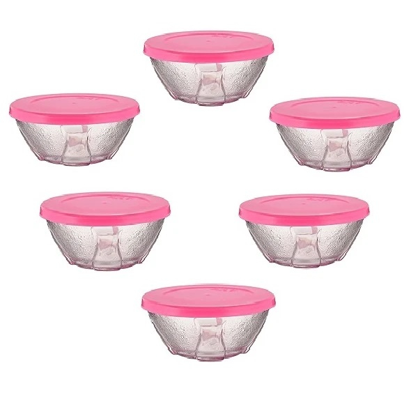 ظرف مربا و عسل لاو مدل BUR63PK0001 مجموعه شش عددی
