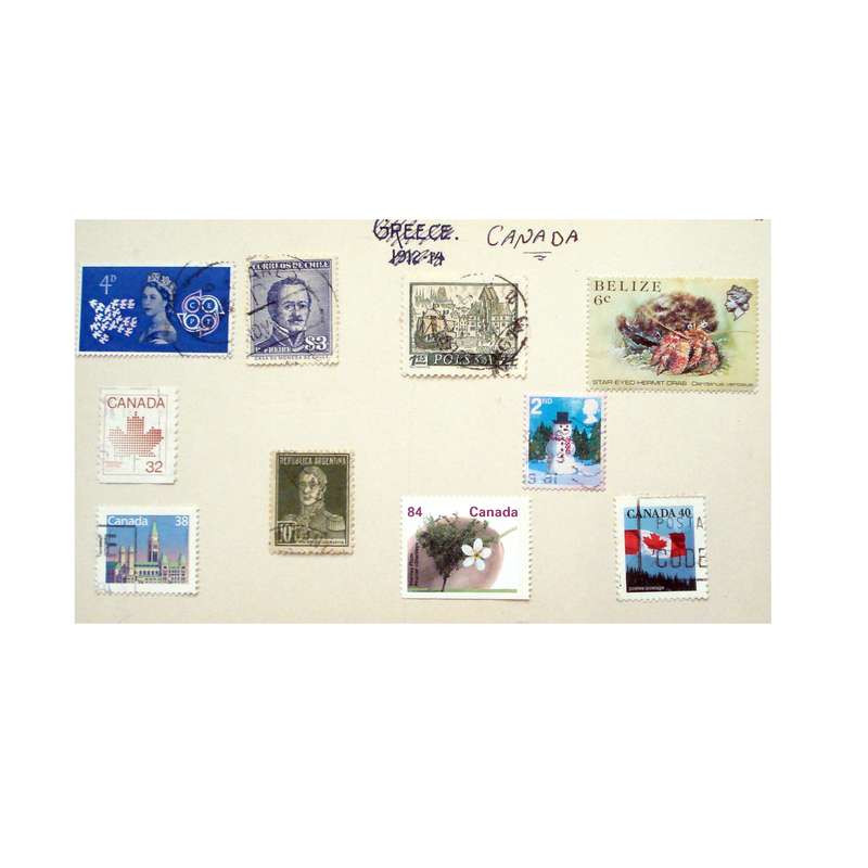 تمبر یادگاری مدل کانادایی کد DS1964 مجموعه 10 عددی