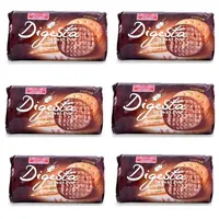 بیسکویت دایجستیو شکلاتی شیرین عسل - 150 گرم بسته 6 عددی