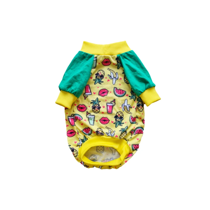 لباس سگ و گربه مدل آناناسی سایز L