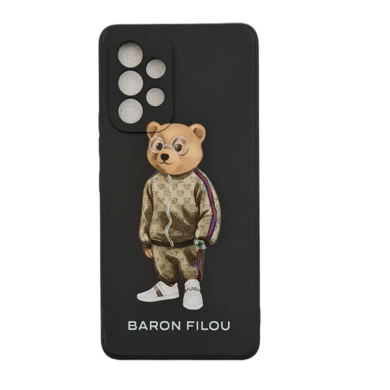 کاور مدل IMD طرح خرس کد 531 مناسب برای گوشی موبایل سامسونگ Galaxy A53