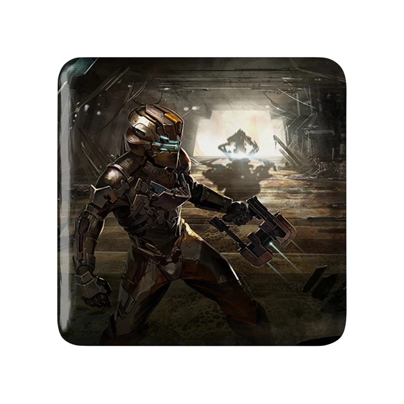 پیکسل خندالو طرح بازی دد اسپیس (Dead Space) مدل مربعی کد 35029