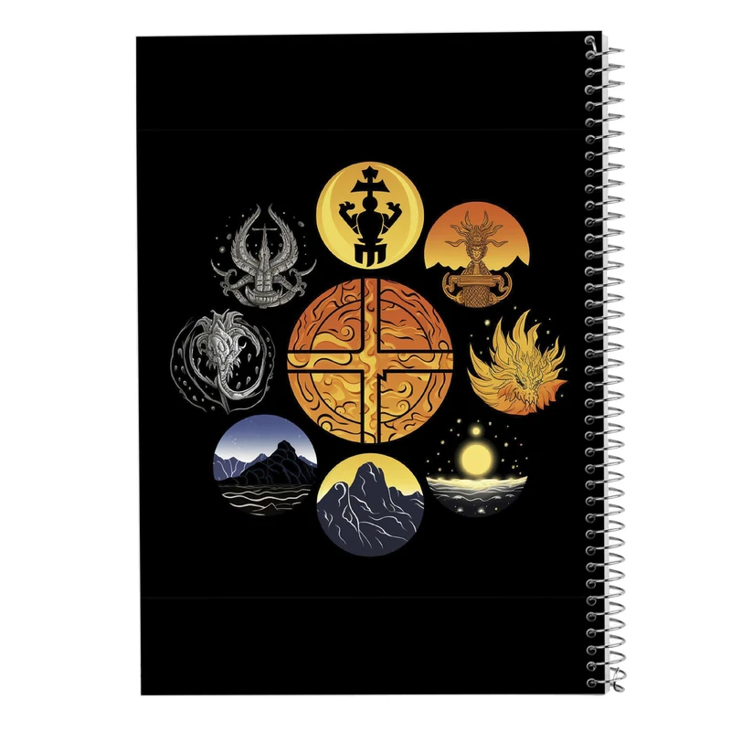 دفتر شطرنجی 50 برگ مدوپد مدل Naroto کد DF11288