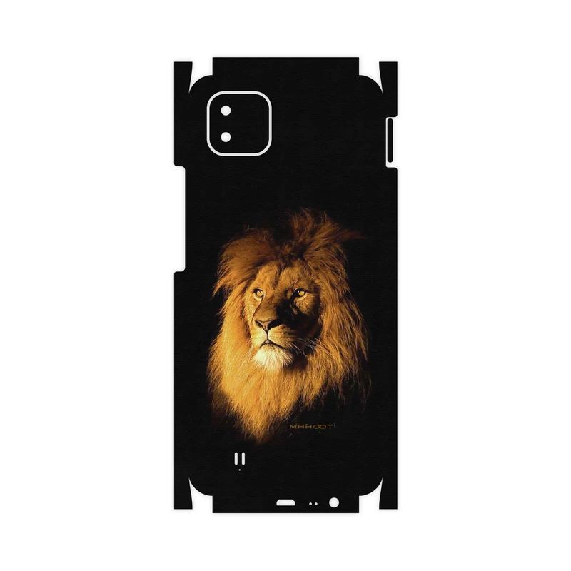 برچسب پوششی ماهوت مدل Lion-FullSkin مناسب برای گوشی موبایل ریلمی C11 2021