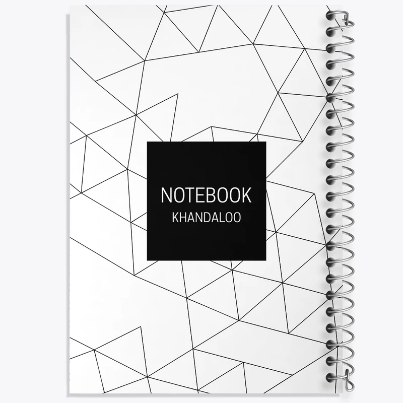 دفتر شطرنجی 50 برگ خندالو مدل مدرن کد N196