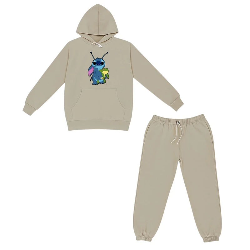 ست هودی و شلوار راحتی بچگانه مدل خرس و قورباغه 