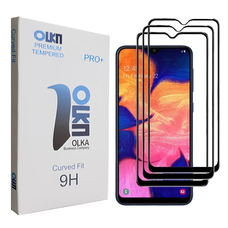 محافظ صفحه نمایش سرامیکی الکا مدل +PRO مناسب برای گوشی موبایل سامسونگ Galaxy A10 بسته سه عددی