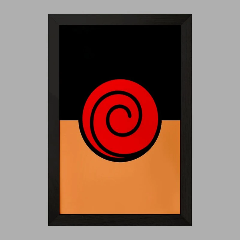 تابلو خندالو مدل خاندان اوزوماکی انیمه ناروتو Naruto  کد 11274