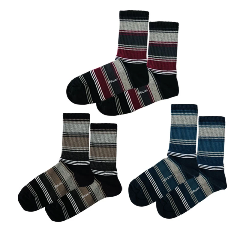 جوراب مردانه ال سون مدل کژوال الوان کد JW1002.2 مجموعه 3 عددی