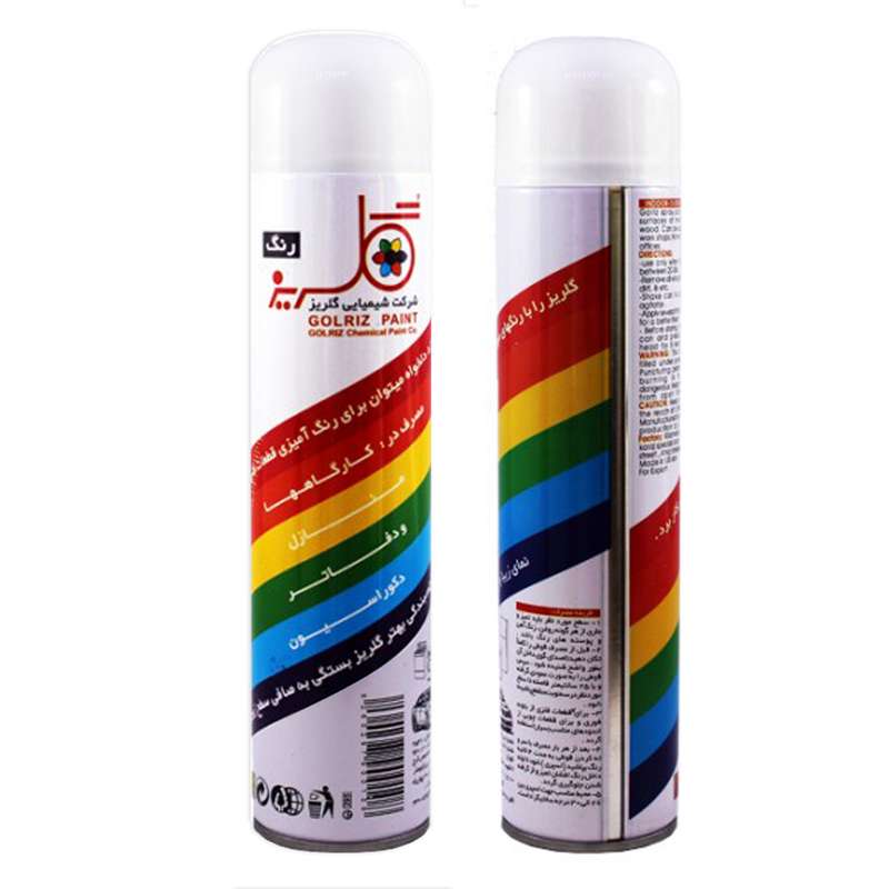 اسپری رنگ سفید گلریز مدل NM حجم 300 میلی لیتر بسته 2 عددی