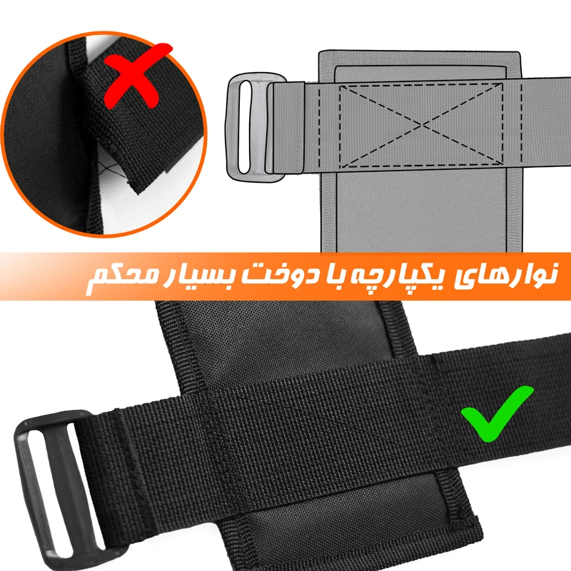 عکس شماره 4 : نگهدارنده کپسول آتش نشانی خودرو نادیاهوم مدل یونیورسال