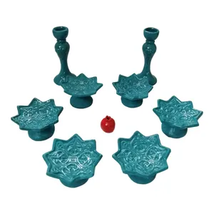 مجموعه ظروف هفت سین 9 پارچه کد frh2