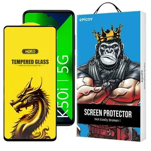 Epicoy Golden Dragon Glass Screen Protector For Xiaomi Redmi K50i/ Note 11 5G China/ Note 10 Pro 5G China