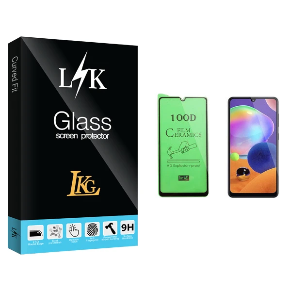 محافظ صفحه نمایش سرامیکی ال کا جی مدل LK Glass مناسب برای گوشی موبایل سامسونگ Galaxy A31