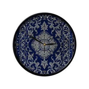 ساعت دیواری مدوپد طرح قالی قم لچک و ترنج مدل C-Ghom168