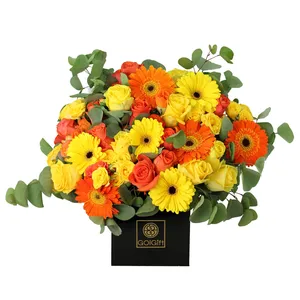 باکس گل آفتابی گل گیفت کد GG0021