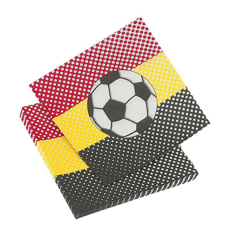 دستمال سفره مدل توپ بسته 20 عددی