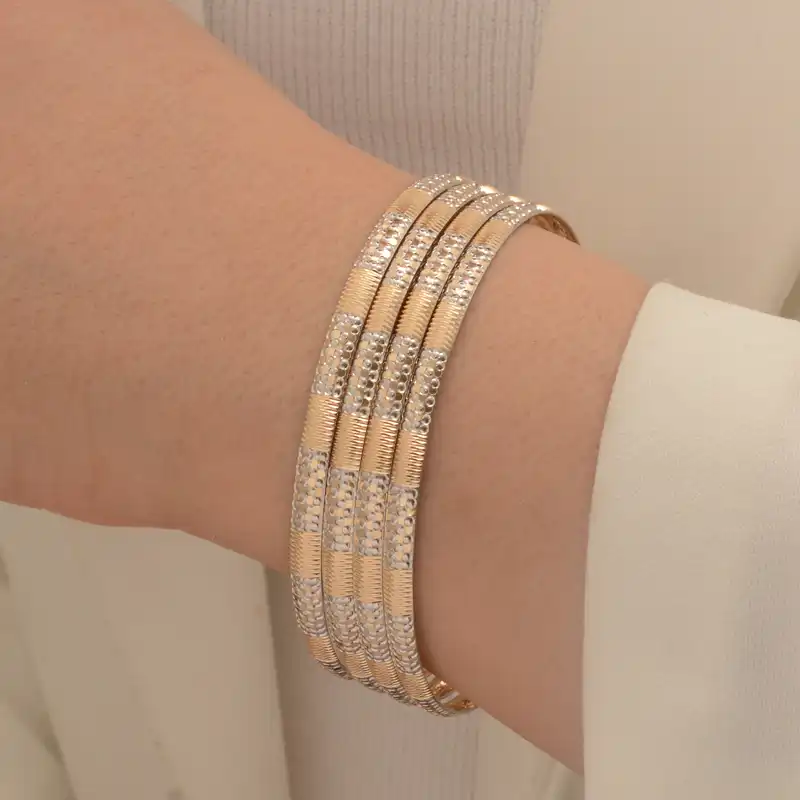 النگو طلا 18 عیار زنانه طلای مستجابی مدل تراش کد Na2