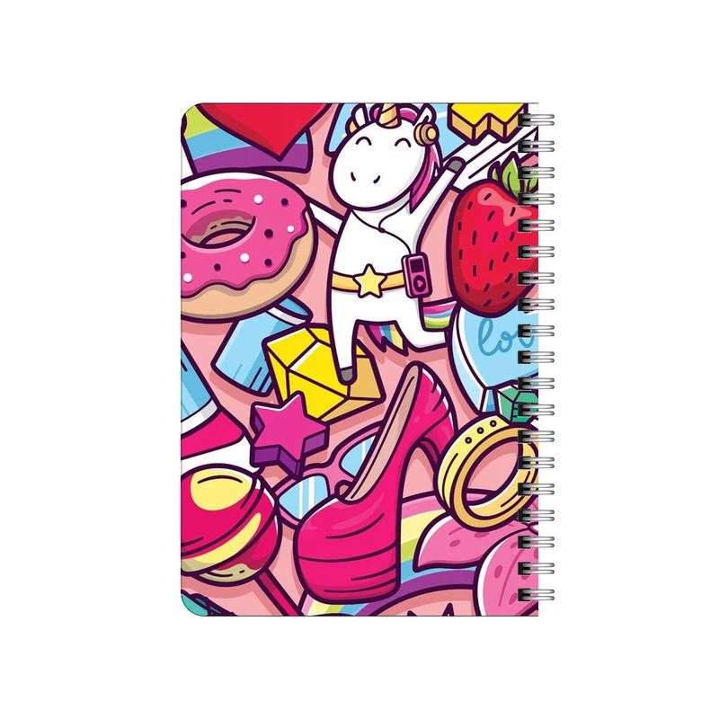 دفترچه یادداشت بامبیلیپ مدل چوبی طرح یونیکورن کد 2791399