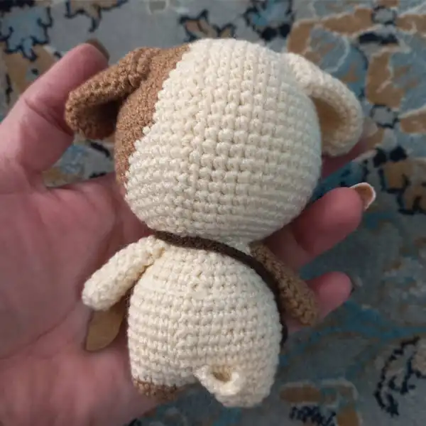 عروسک بافتنی ماندانا مدل سگ کد 02