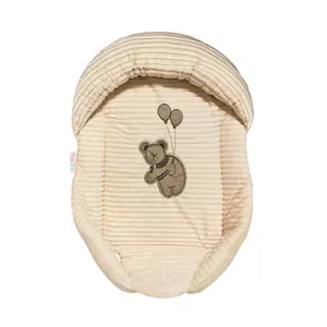 قنداق نوزاد  پینک بلو مدل سوئیسی طرح تدی