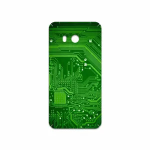 MAHOOT Green Printed Circuit Board Cover Sticker for HTC U11