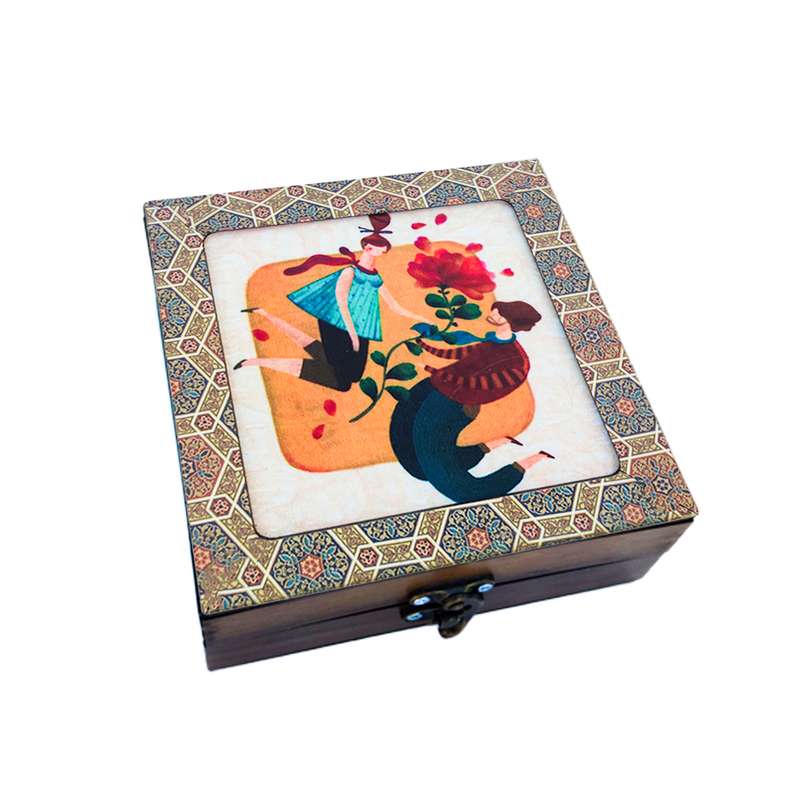 جعبه هدیه ژپتو مدل ولنتاین کد JGB03