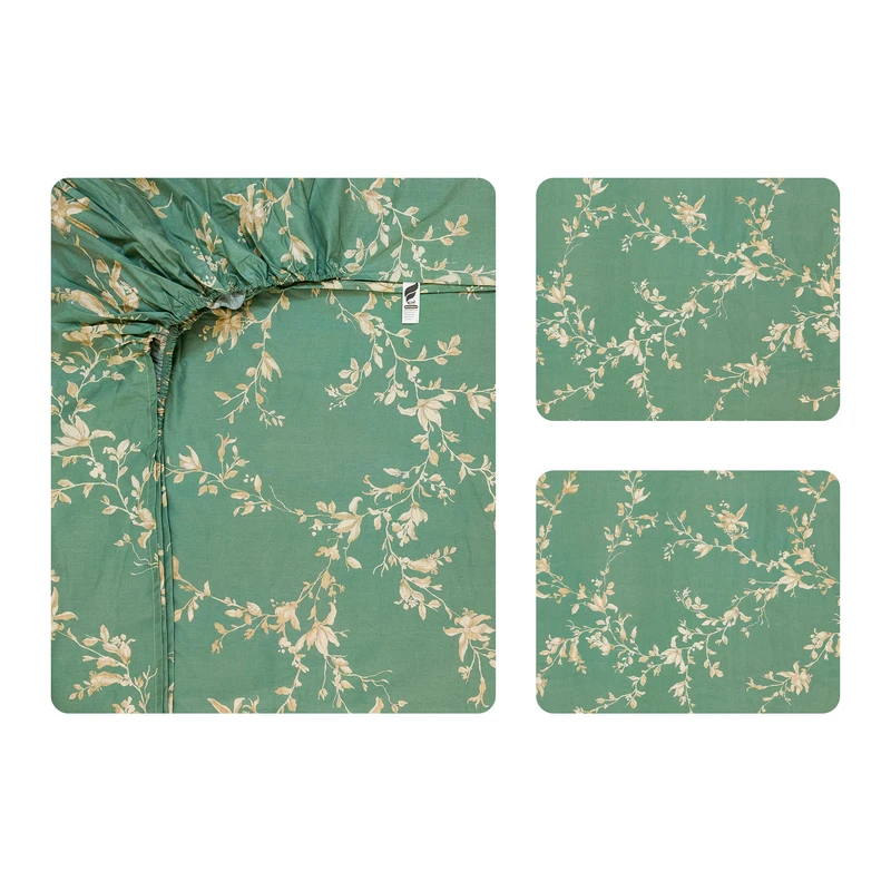 سرویس ملحفه آدنو مدل روناک کد FI32 دونفره 3 تکه 