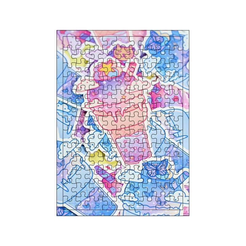 پازل 117 تکه مدل بستنی کد 1826