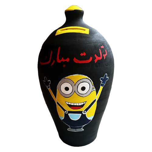 قلک سفالی طرح مینیون مدل MOON - 007